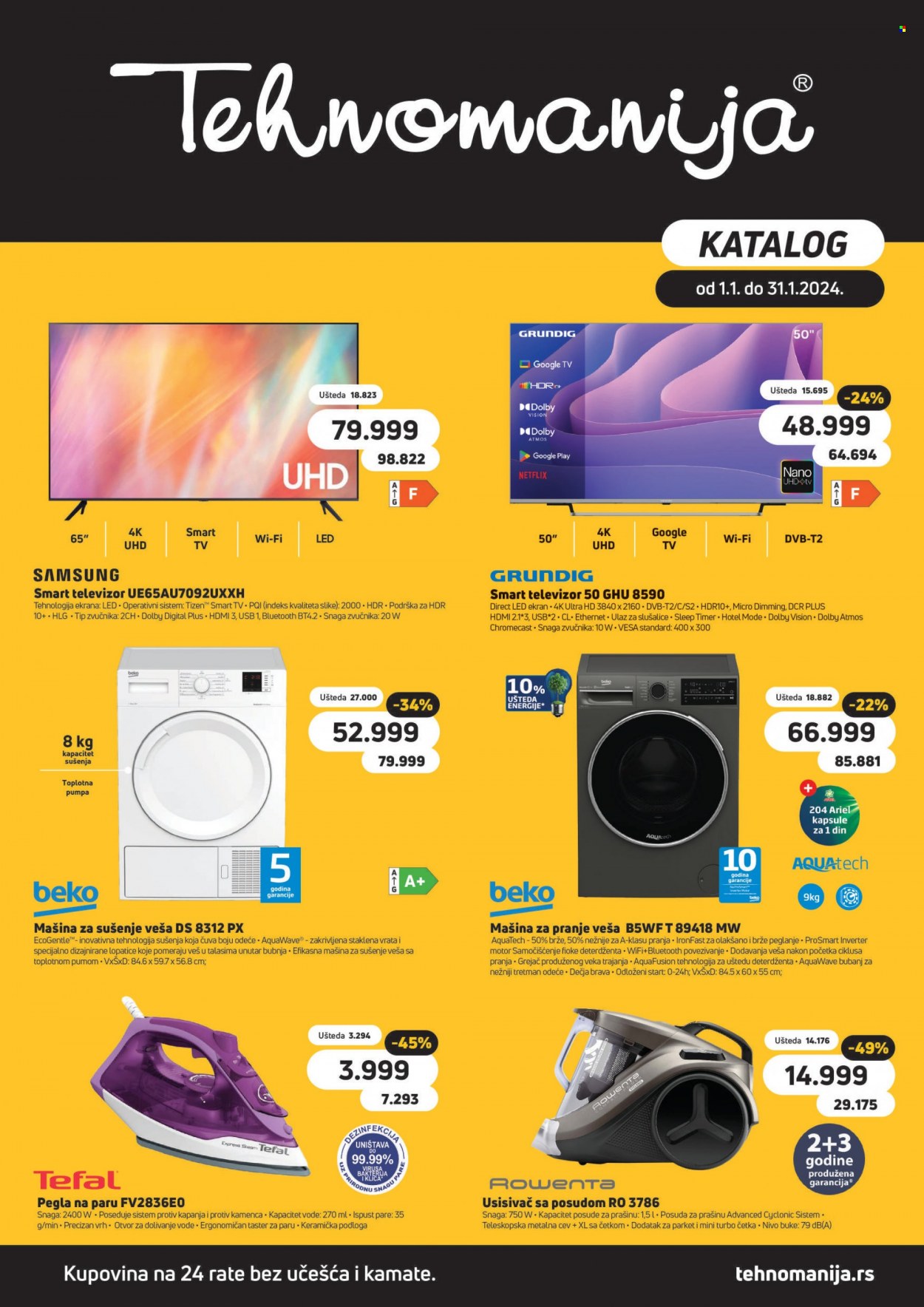 Tehnomanija katalog - 01.01.2024 - 31.01.2024. Stranica 1