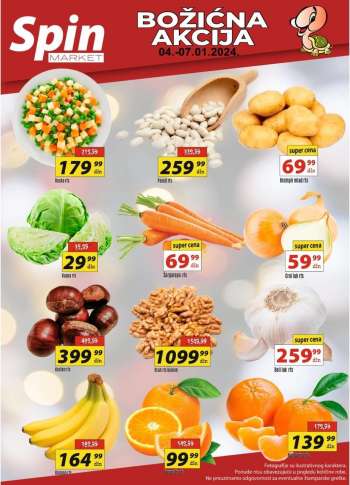 Spin Market katalog - 04.01.2024 - 07.01.2024.