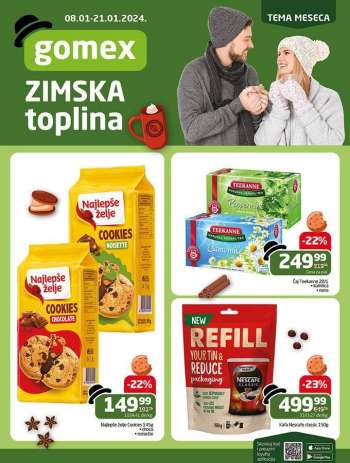 Gomex katalog - 08.01.2024 - 21.01.2024.