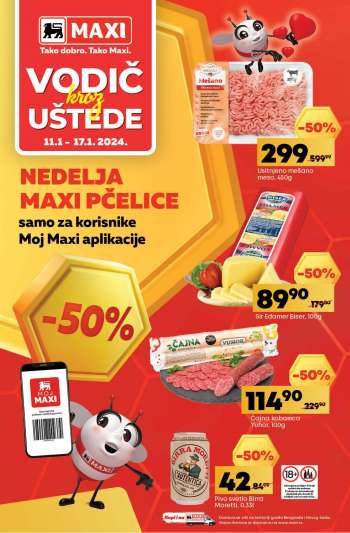 Maxi katalog - 11.01.2024 - 17.01.2024.