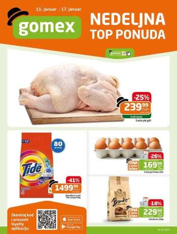 Gomex katalog - 11.01.2024 - 17.01.2024.