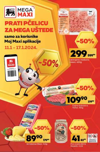 Mega Maxi katalog - 11.01.2024 - 17.01.2024.