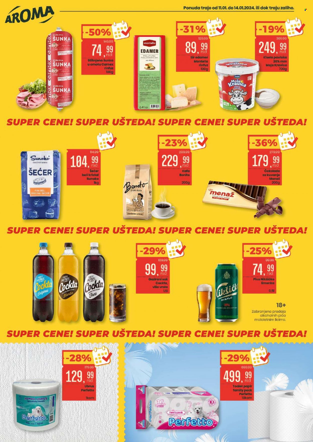 Aroma Market katalog - 11.01.2024 - 14.01.2024. Stranica 2