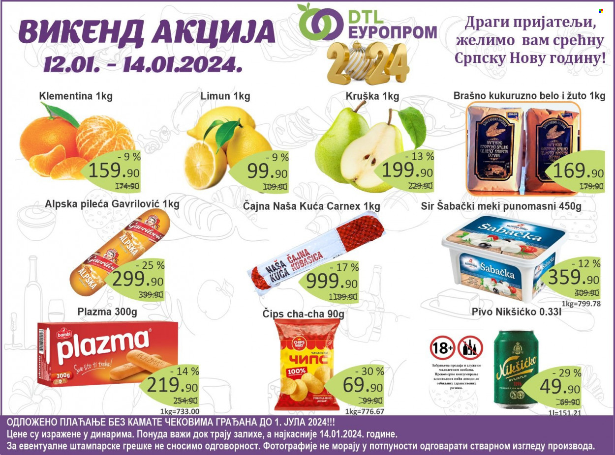 Europrom katalog - 12.01.2024 - 14.01.2024. Stranica 1
