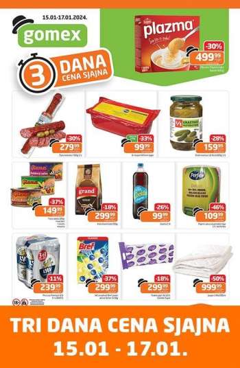 Gomex katalog - 15.01.2024 - 17.01.2024.