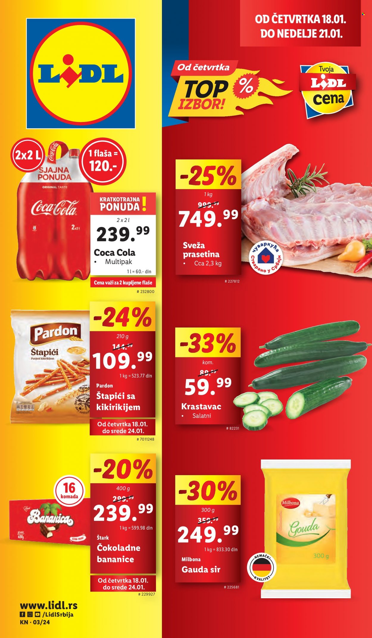Lidl katalog - 18.01.2024 - 24.01.2024. Stranica 1