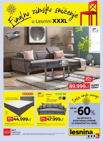 Lesnina XXXL katalog - 15.01.2024 - 28.01.2024.