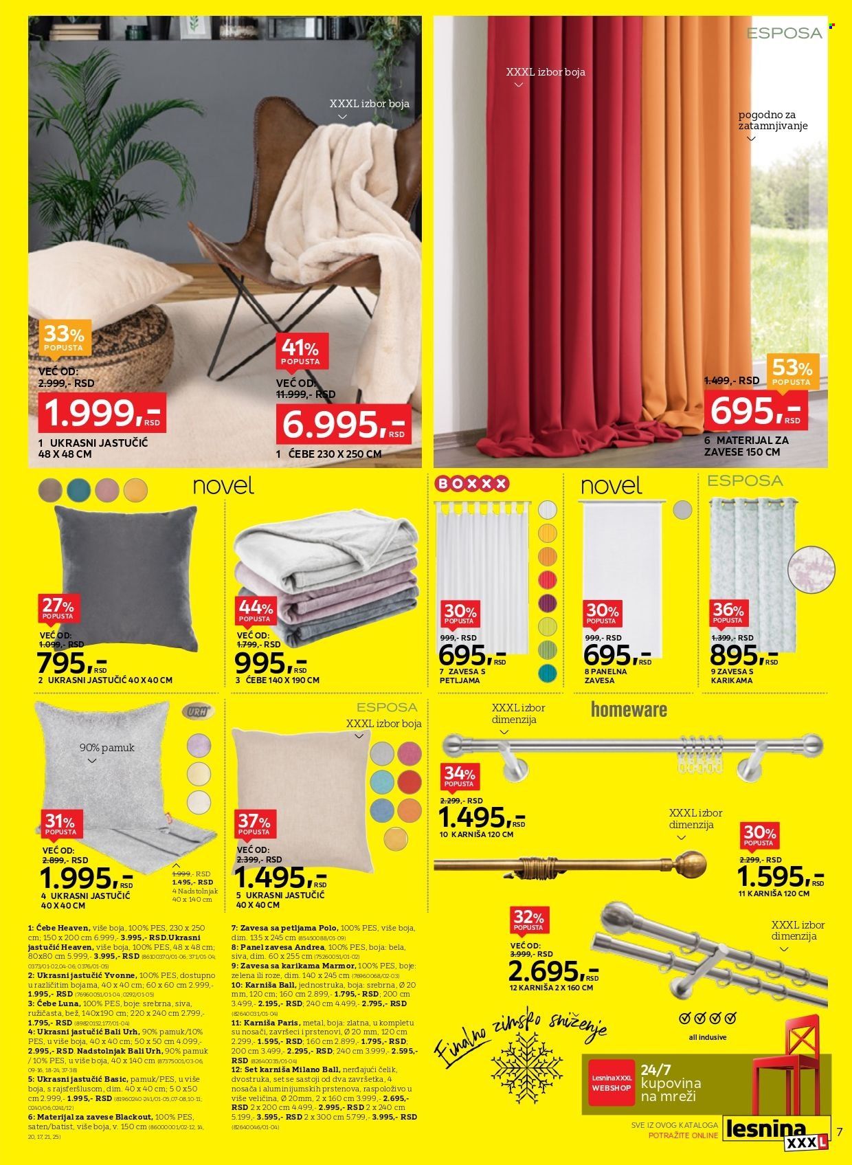 Lesnina XXXL katalog - 15.01.2024 - 28.01.2024. Stranica 7