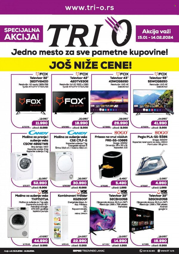 Tri O katalog - 15.01.2024 - 14.02.2024. Stranica 1
