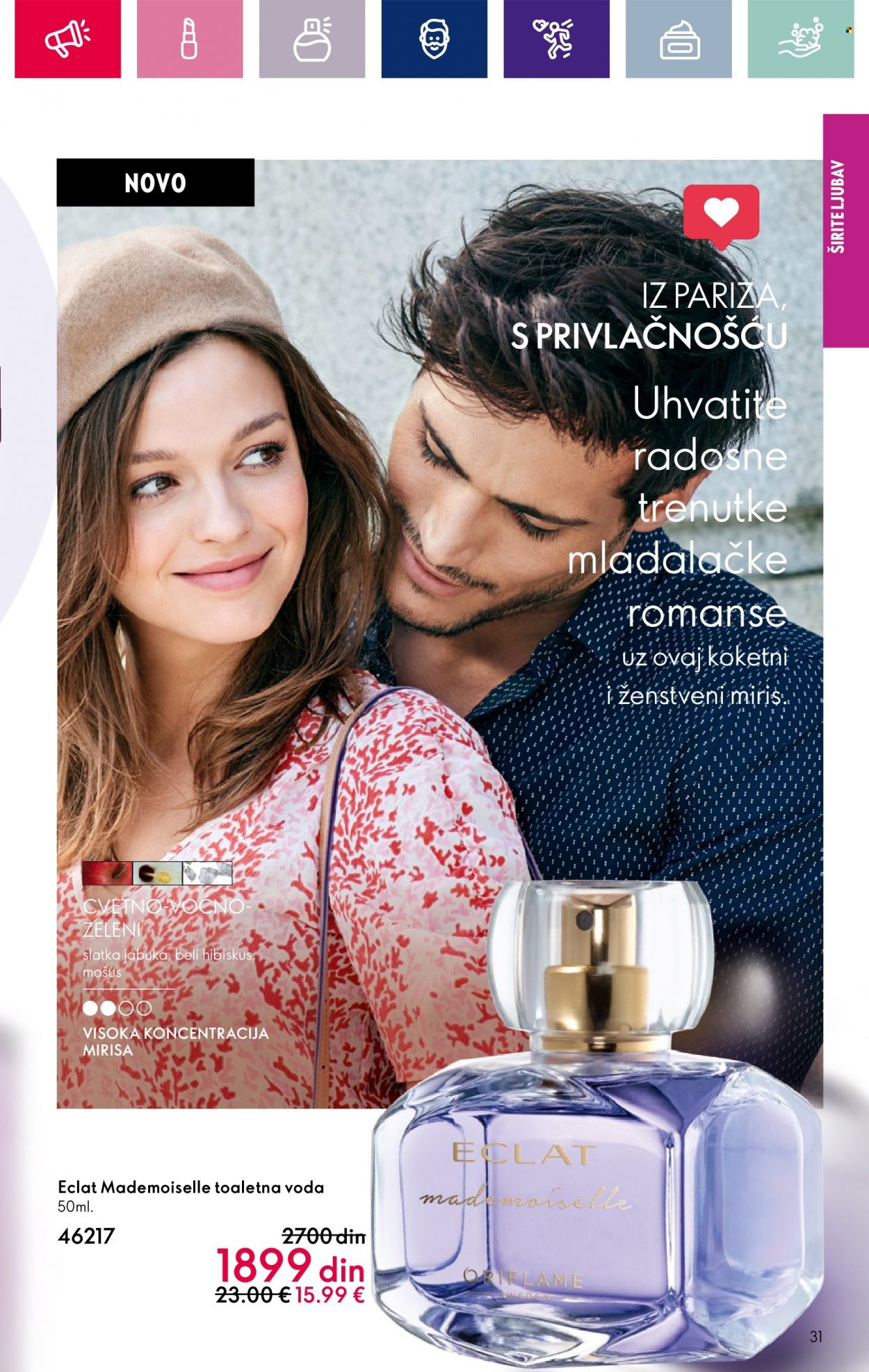 Oriflame katalog - 17.01.2024 - 14.02.2024. Stranica 31