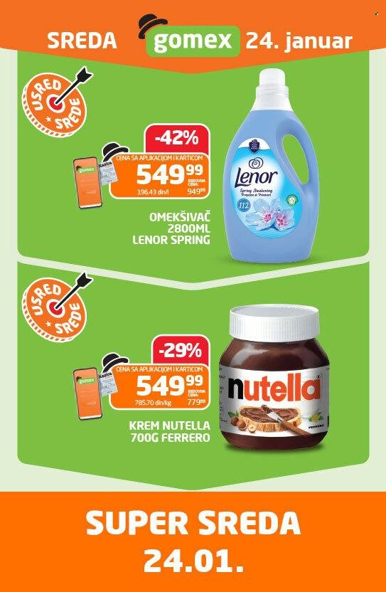 Gomex katalog - 24.01.2024 - 24.01.2024. Stranica 1