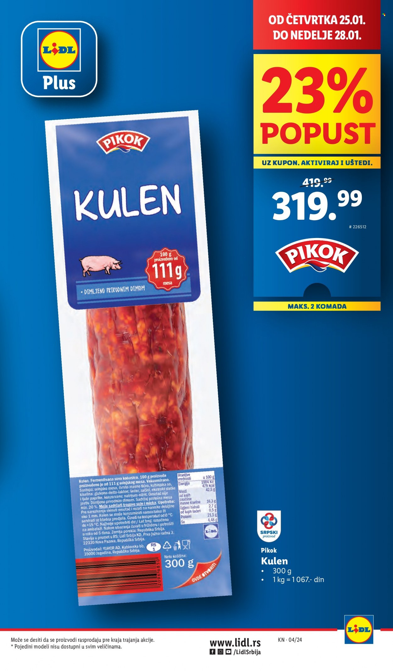 Lidl katalog - 25.01.2024 - 31.01.2024. Stranica 5