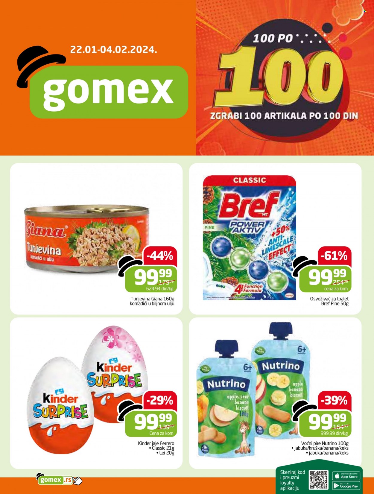 Gomex katalog - 22.01.2024 - 04.02.2024. Stranica 1