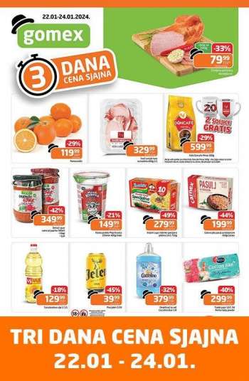 Gomex katalog - 22.01.2024 - 24.01.2024.