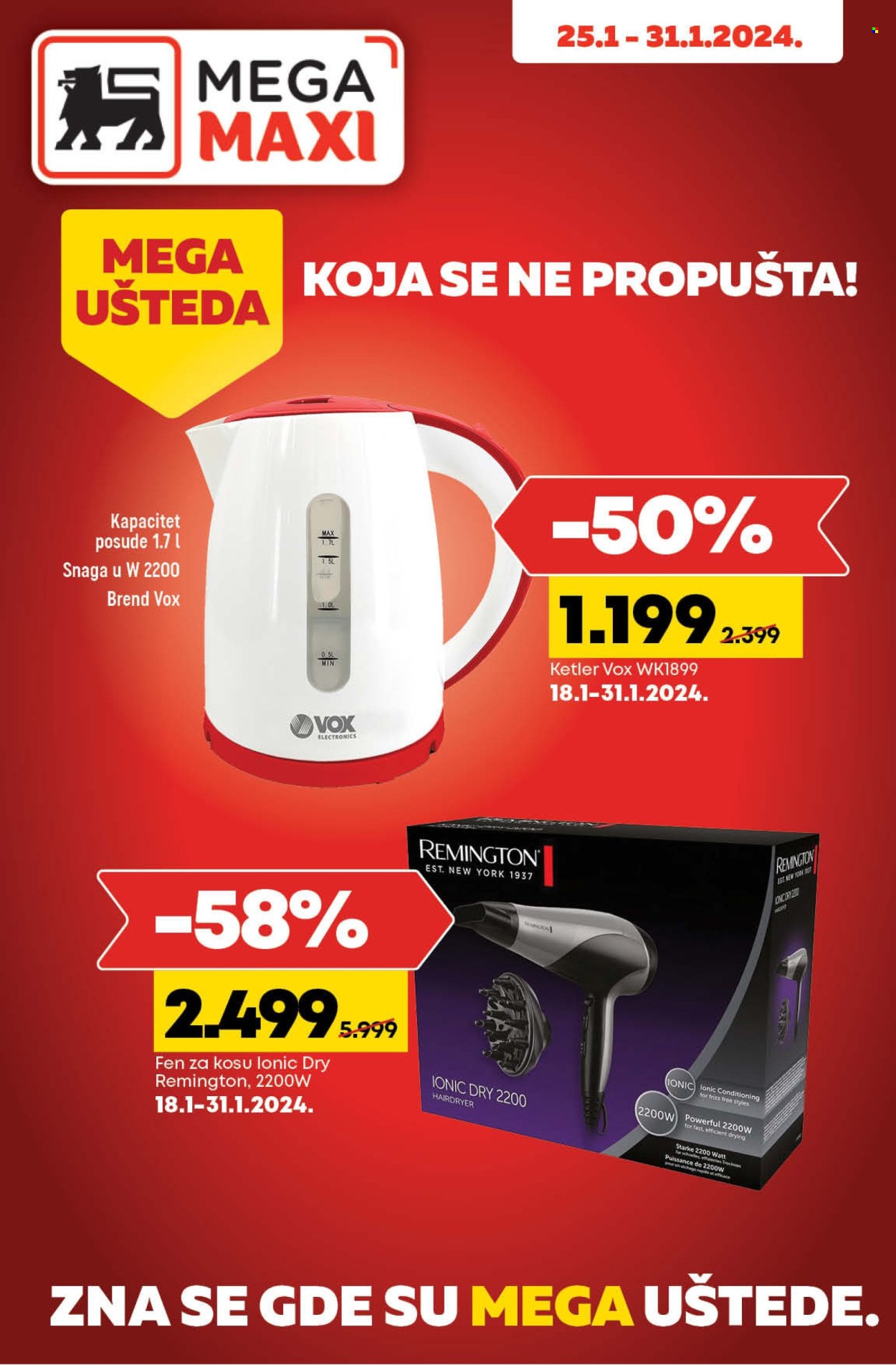 Mega Maxi katalog - 25.01.2024 - 31.01.2024. Stranica 1
