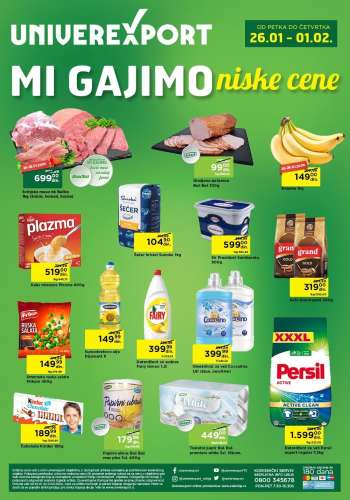 Univerexport katalog - 26.01.2024 - 01.02.2024.