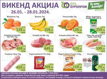 Europrom katalog - 26.01.2024 - 28.01.2024.