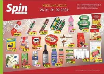 Spin Market katalog - 26.01.2024 - 01.02.2024.