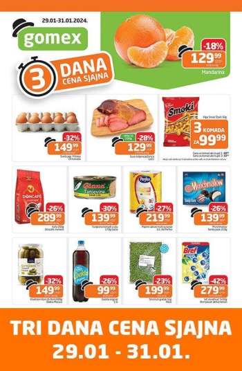 Gomex katalog - 29.01.2024 - 31.01.2024.