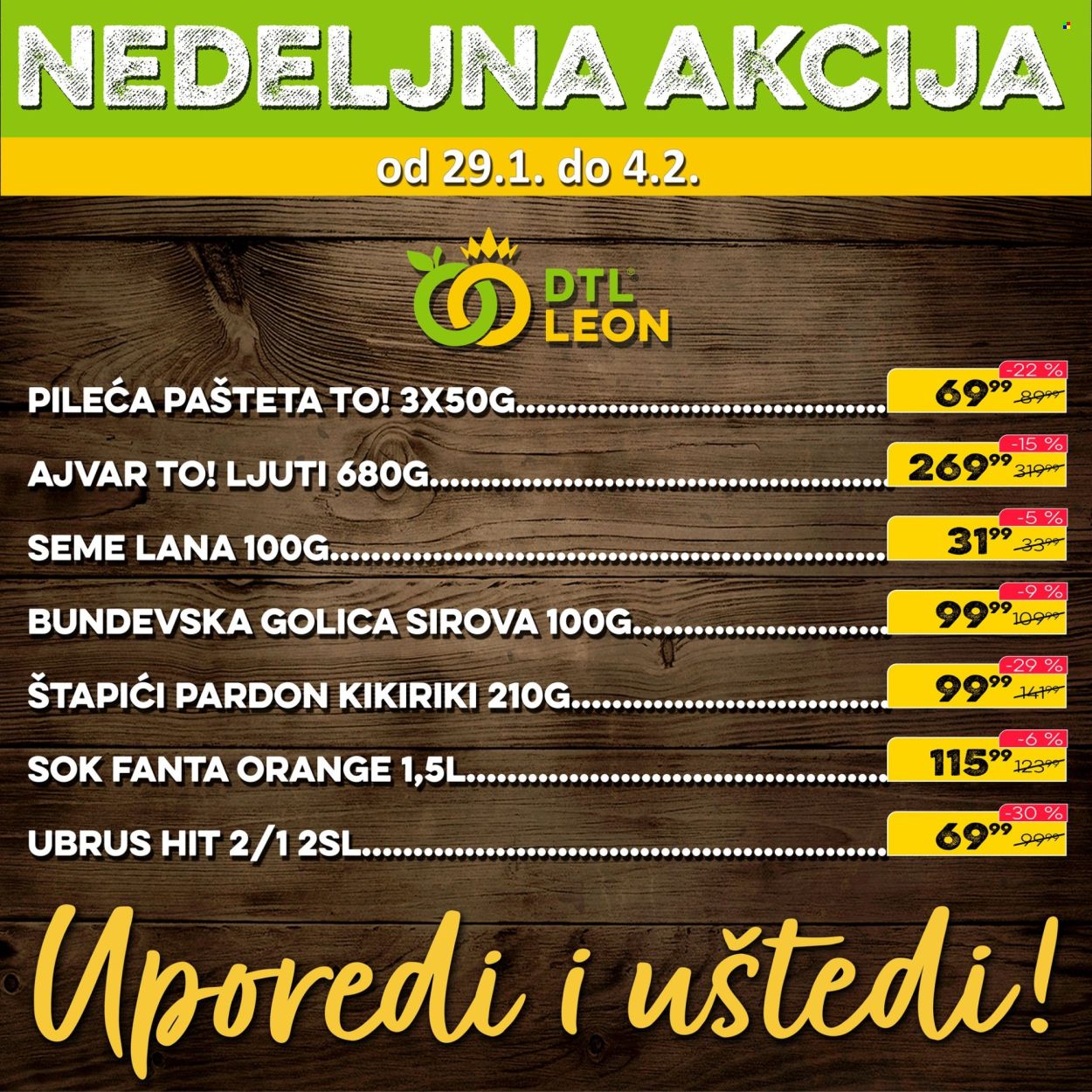 Leon Diskont katalog - 29.01.2024 - 04.02.2024. Stranica 1