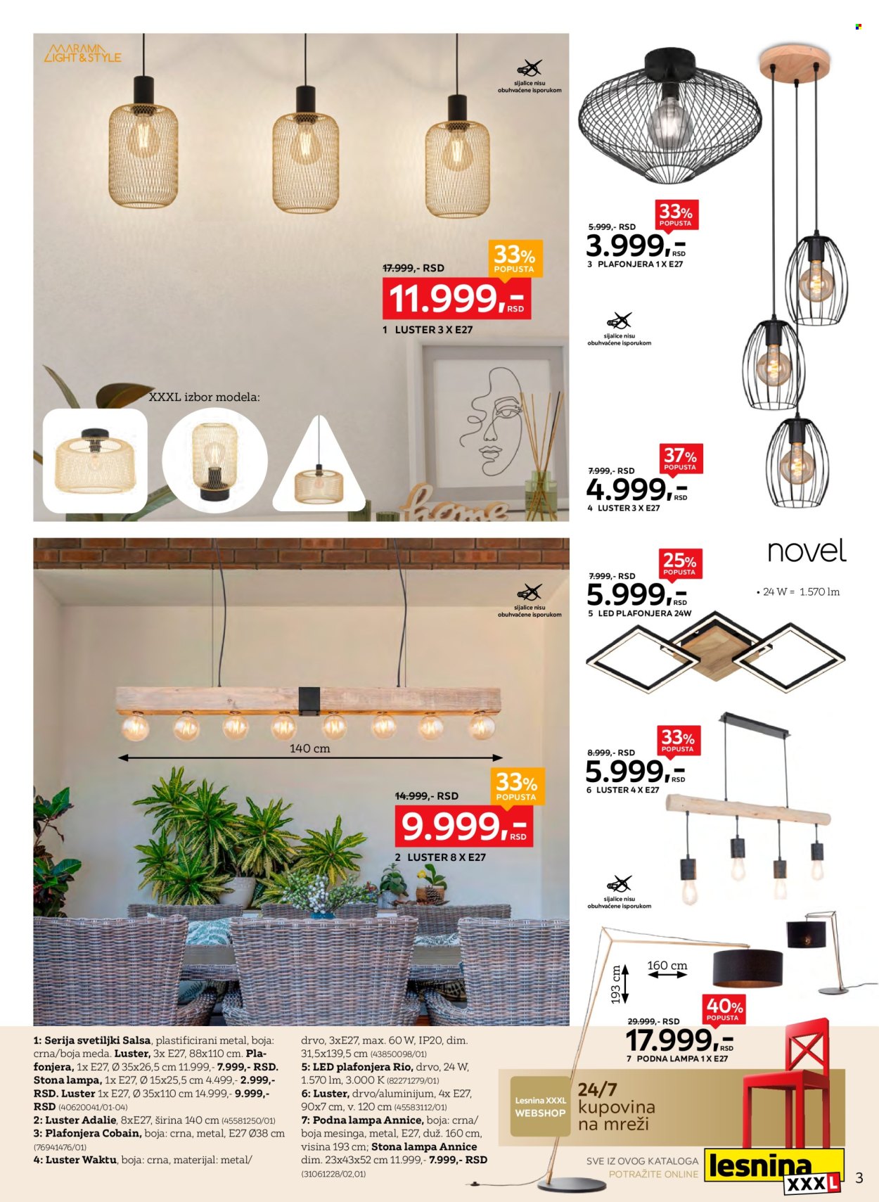 Lesnina XXXL katalog - 29.01.2024 - 25.02.2024. Stranica 3