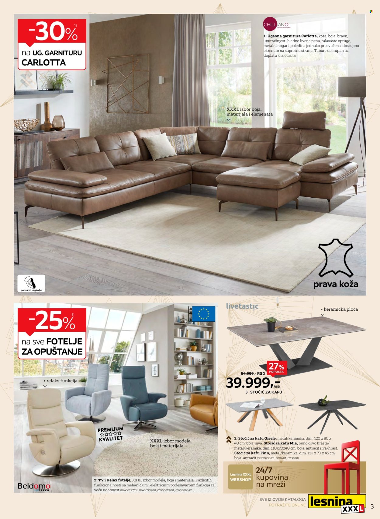 Lesnina XXXL katalog - 29.01.2024 - 25.02.2024. Stranica 3
