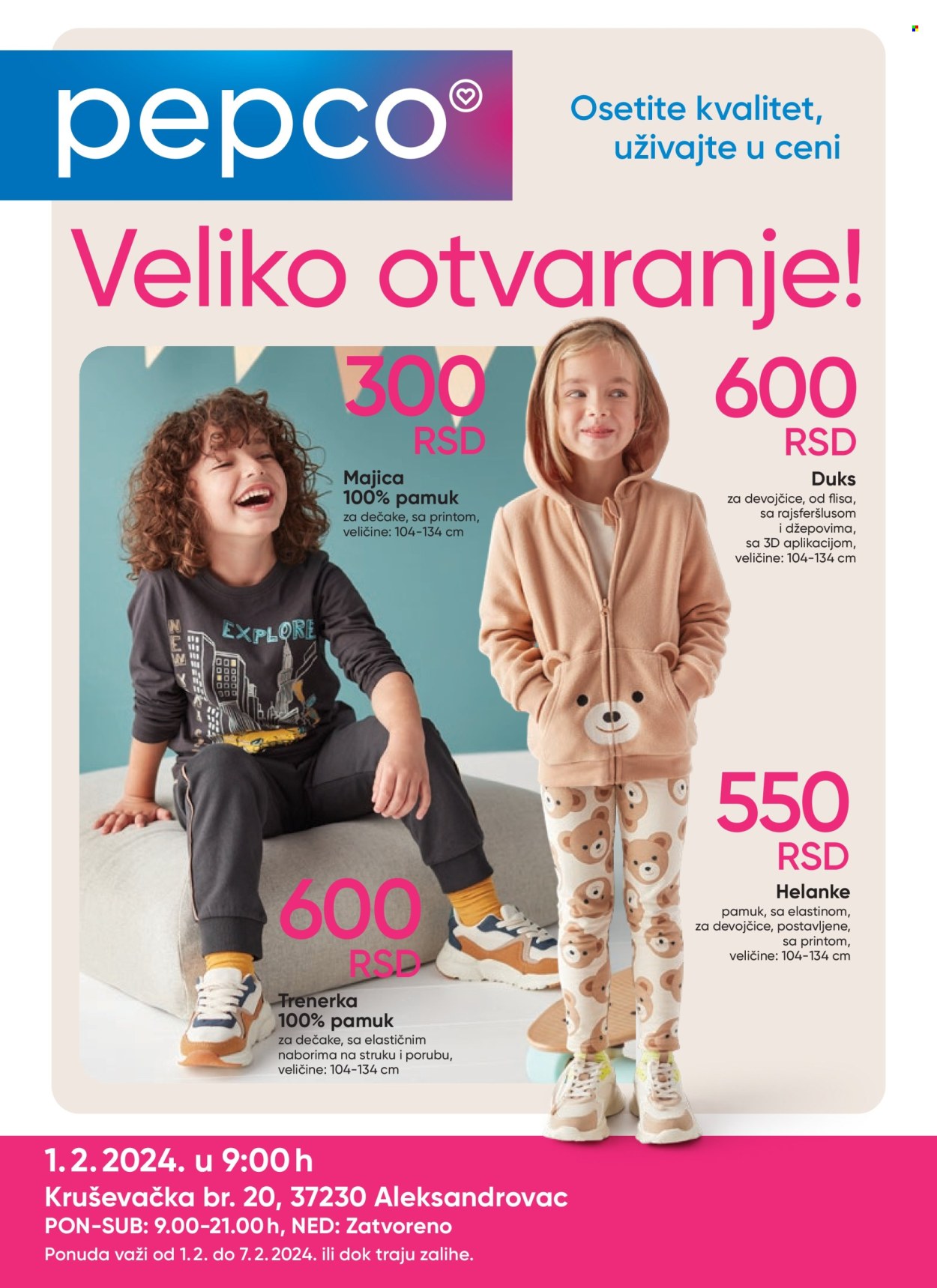Pepco katalog - 01.02.2024 - 07.02.2024. Stranica 1