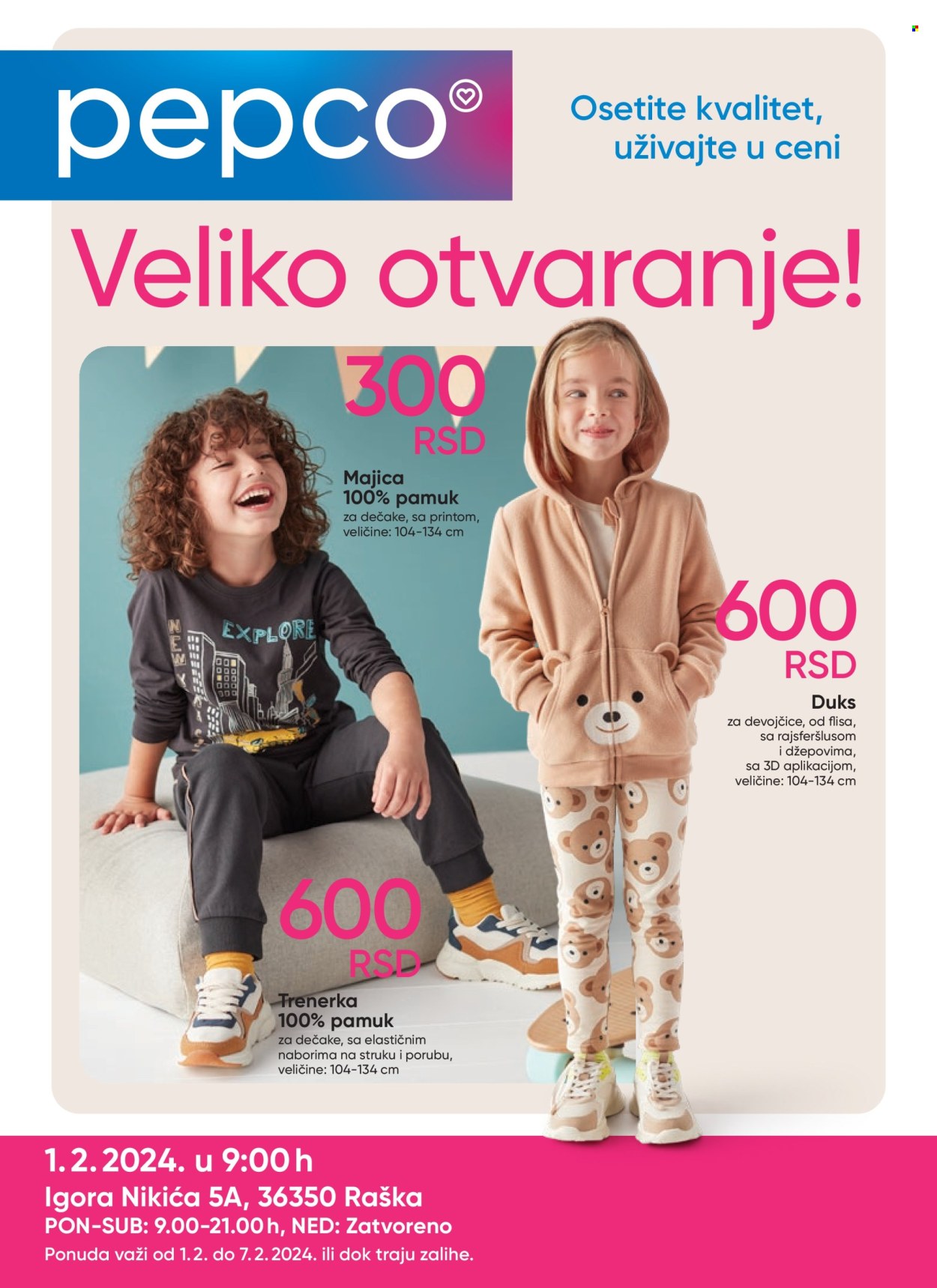 Pepco katalog - 01.02.2024 - 07.02.2024. Stranica 1