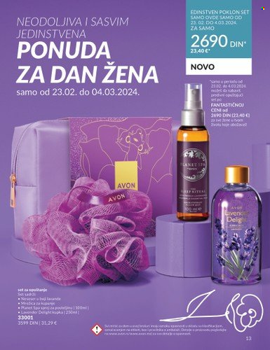 Avon katalog - 01.02.2024 - 31.03.2024. Stranica 13