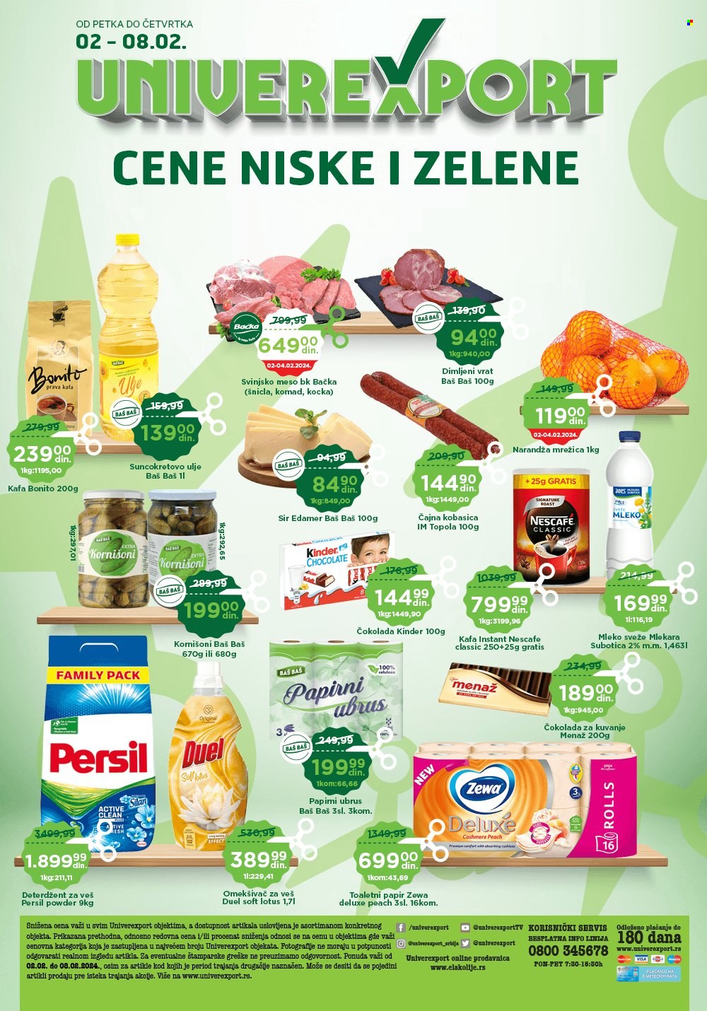 Univerexport katalog - 02.02.2024 - 08.02.2024. Stranica 1