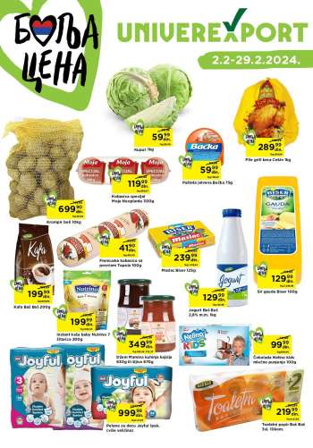 Univerexport katalog - 02.02.2024 - 29.02.2024.