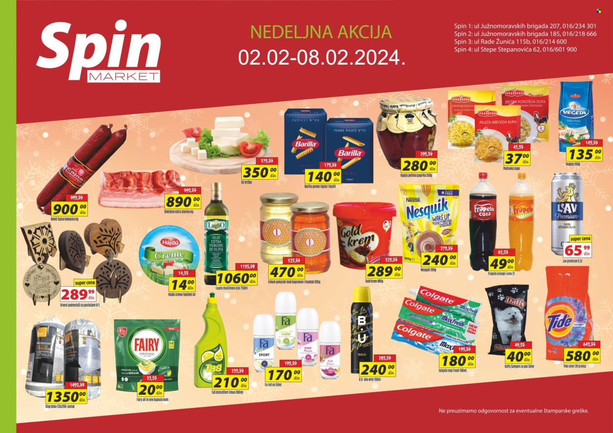 Spin Market katalog - 02.02.2024 - 08.02.2024. Stranica 1