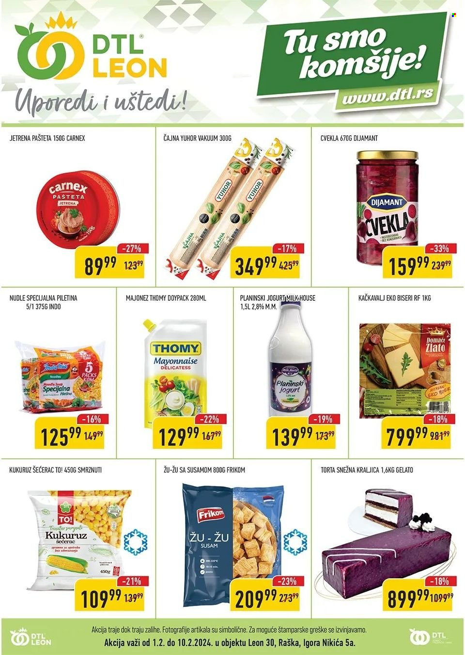 Leon Diskont katalog - 01.02.2024 - 10.02.2024. Stranica 2