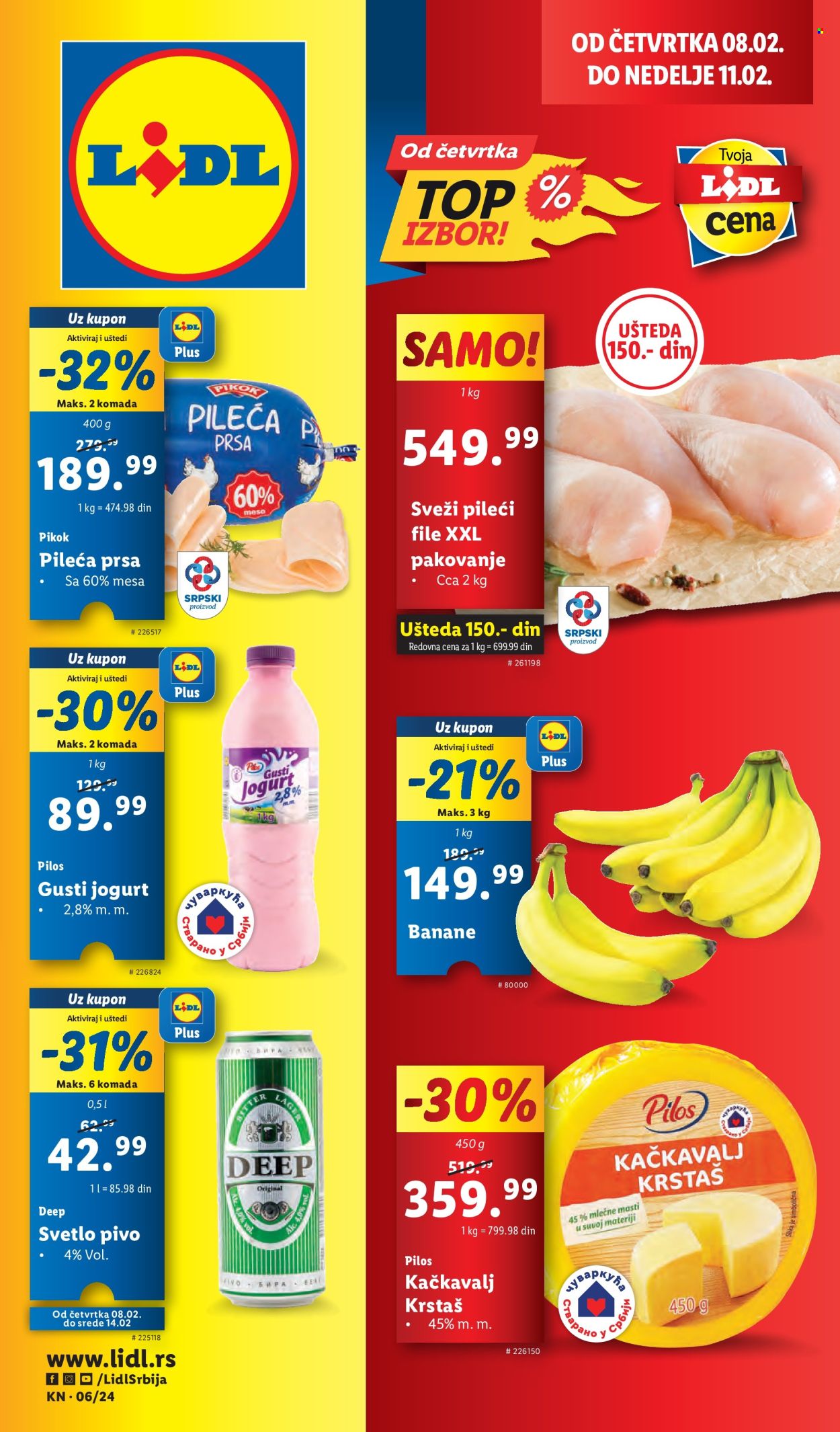 Lidl katalog - 08.02.2024 - 14.02.2024. Stranica 1