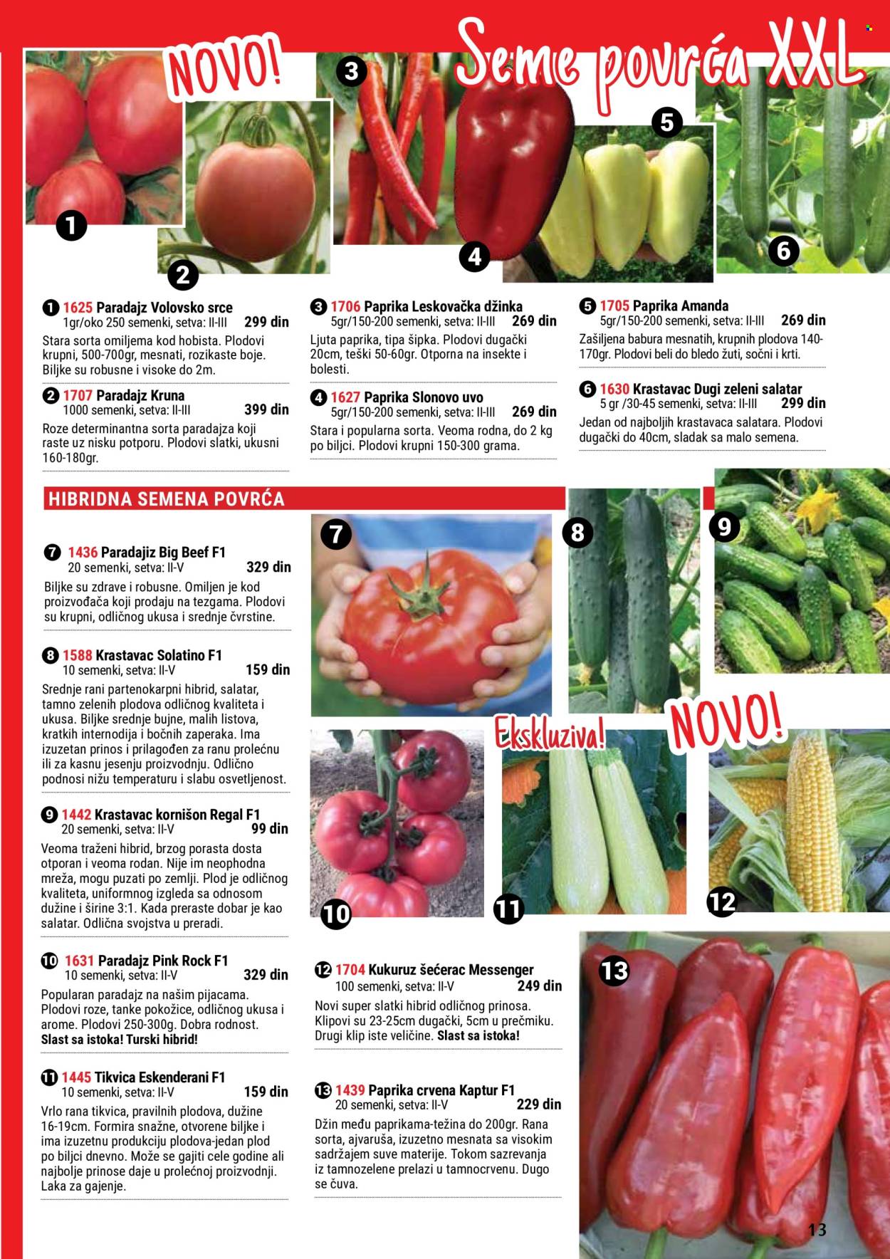 Flora Ekspres katalog. Stranica 13