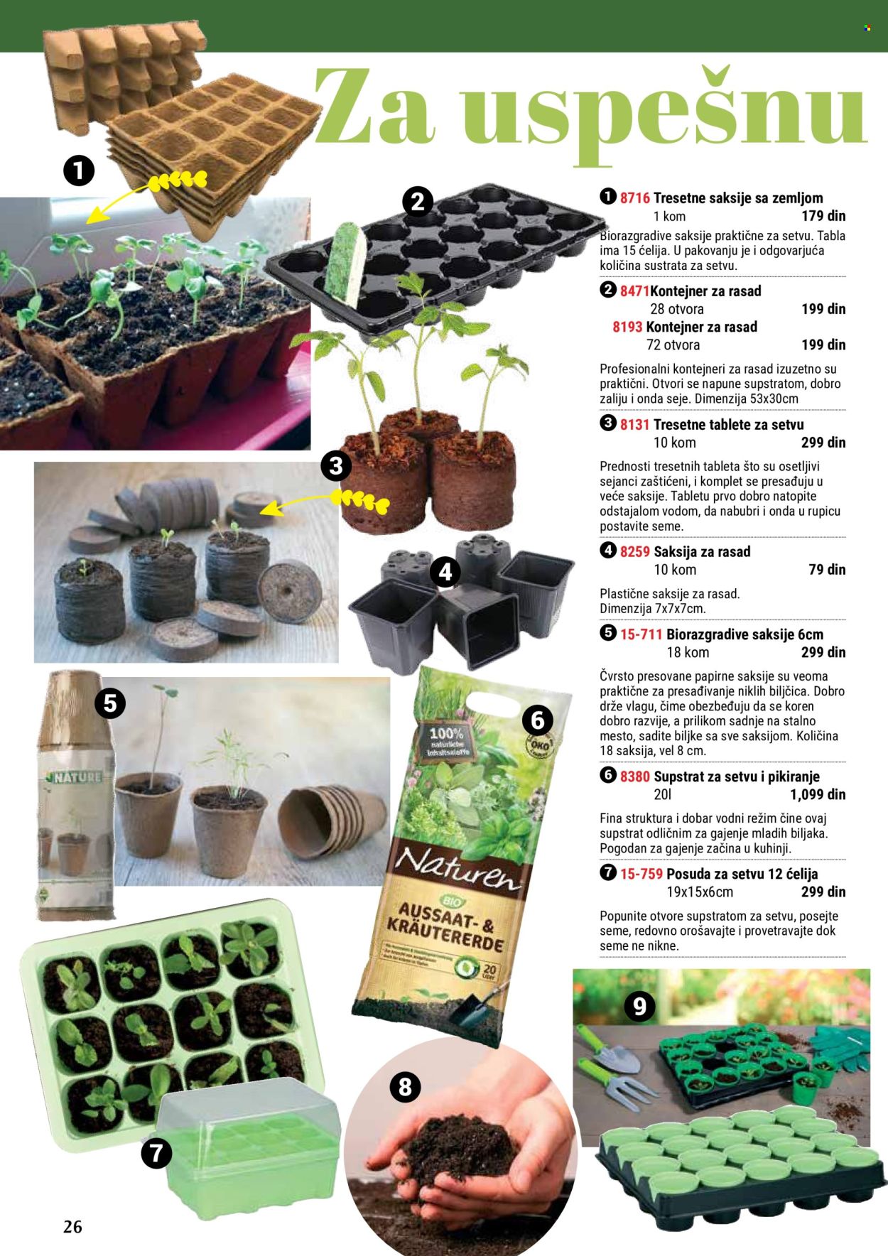 Flora Ekspres katalog. Stranica 26