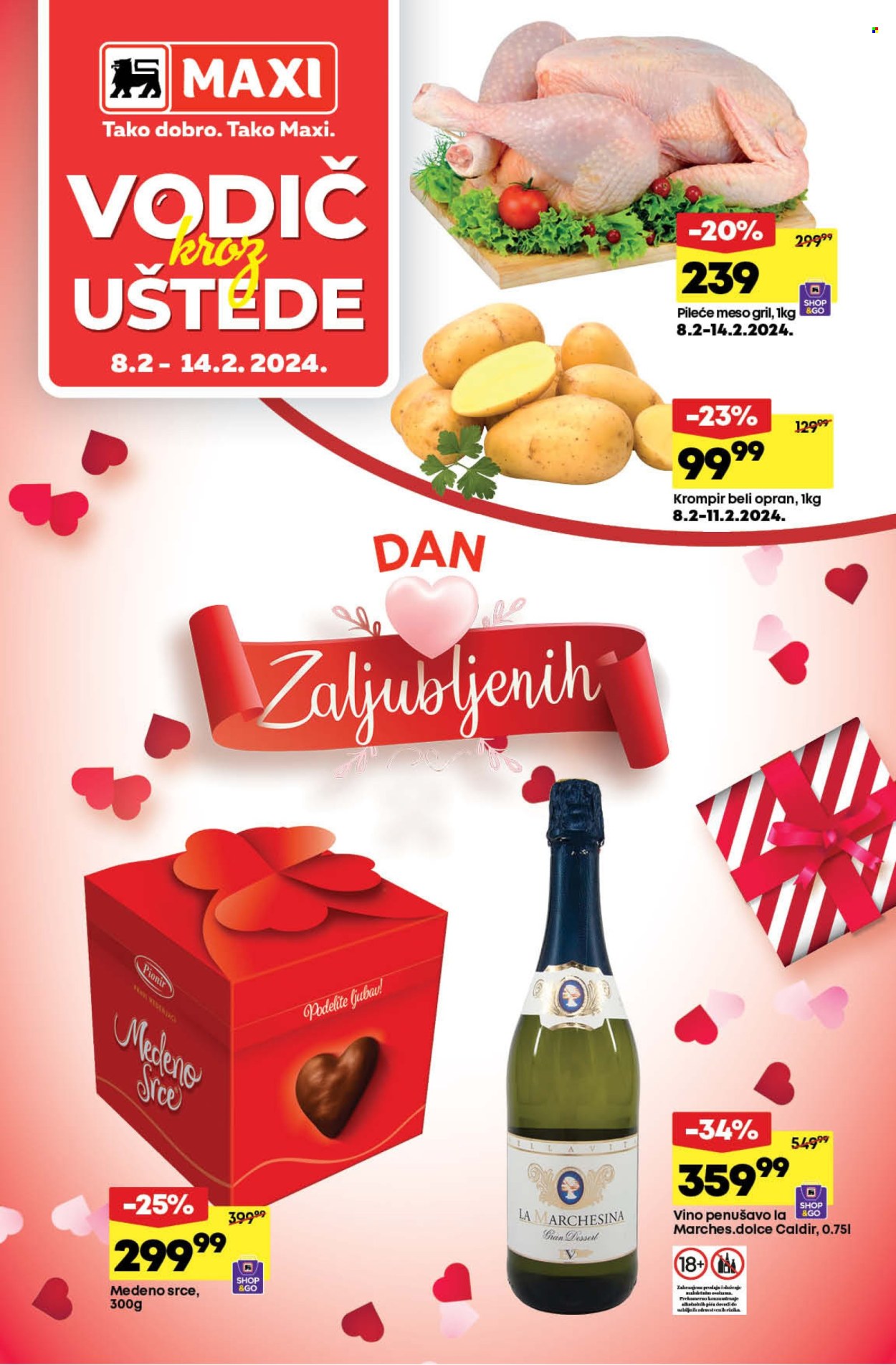 Maxi katalog - 08.02.2024 - 14.02.2024. Stranica 1