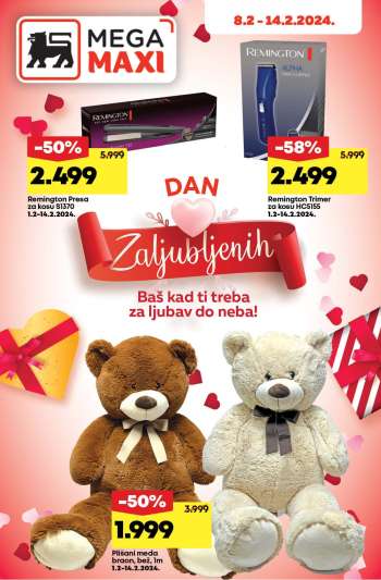 Mega Maxi katalog - 08.02.2024 - 14.02.2024.
