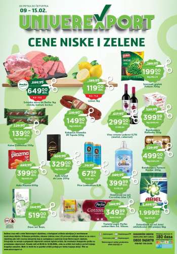 Univerexport katalog - 09.02.2024 - 15.02.2024.