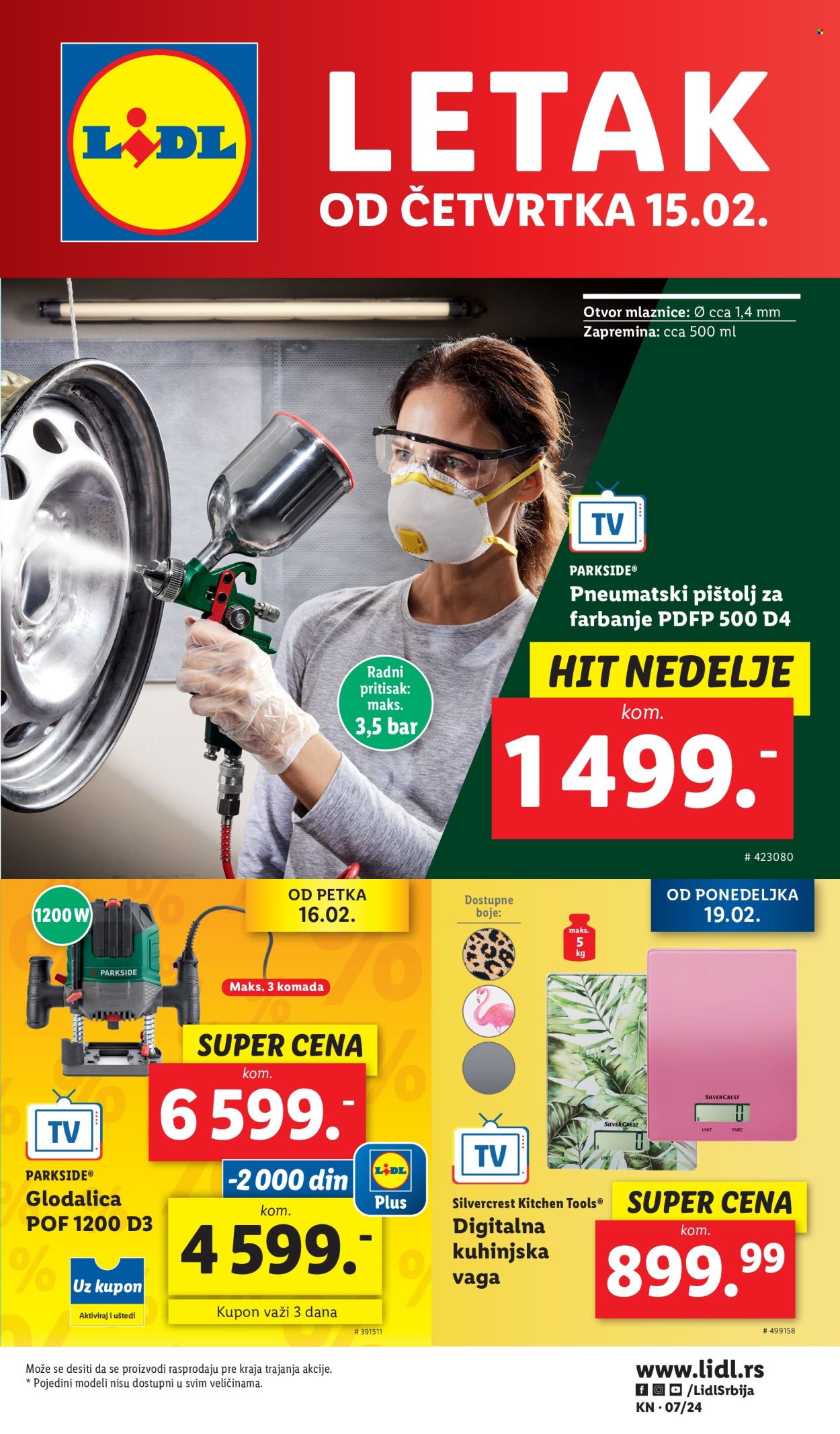 Lidl katalog - 15.02.2024 - 21.02.2024. Stranica 1