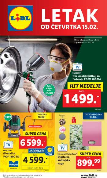 Lidl katalog - 15.02.2024 - 21.02.2024.