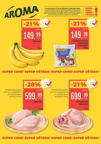 Aroma Market katalog - 15.02.2024 - 18.02.2024.