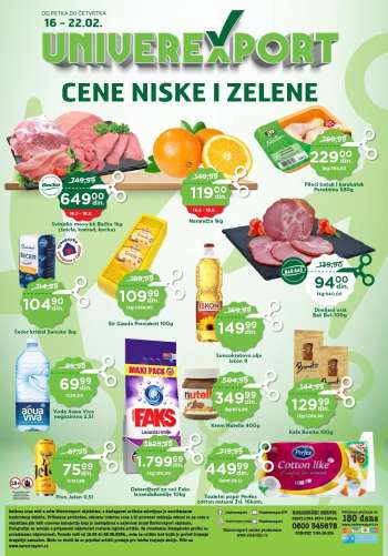 Univerexport katalog - 16.02.2024 - 22.02.2024.