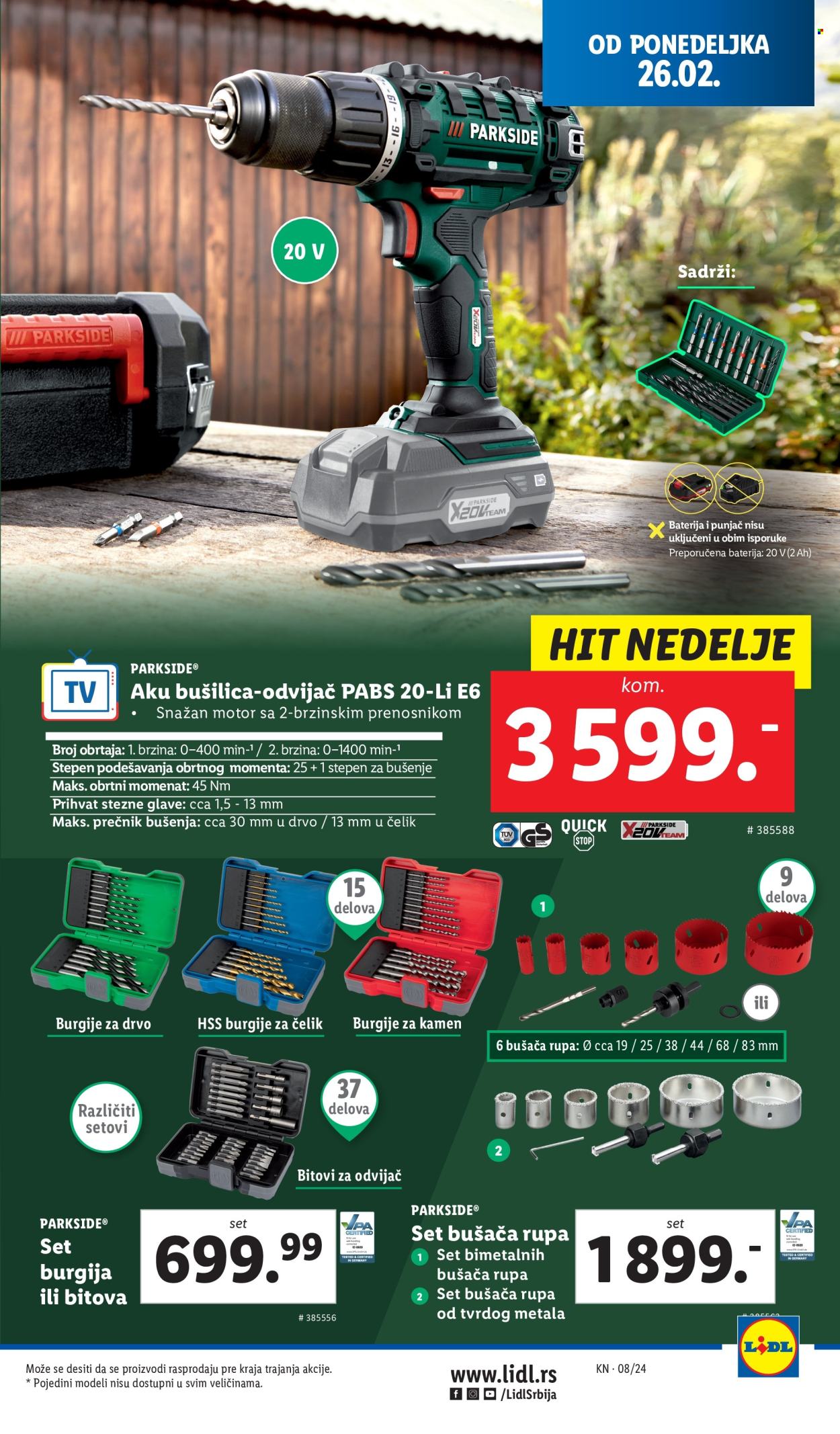 Lidl katalog - 22.02.2024 - 28.02.2024. Stranica 15