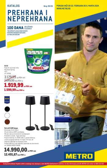Metro katalog - 22.02.2024 - 06.03.2024.