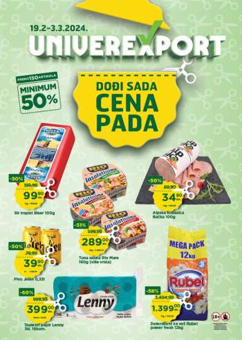 Univerexport katalog - 19.02.2024 - 03.03.2024.