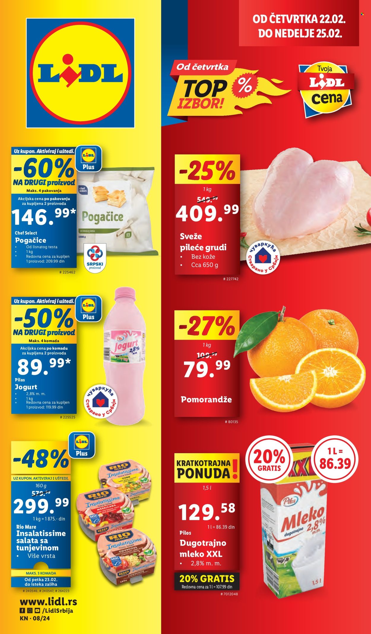 Lidl katalog - 22.02.2024 - 28.02.2024. Stranica 1