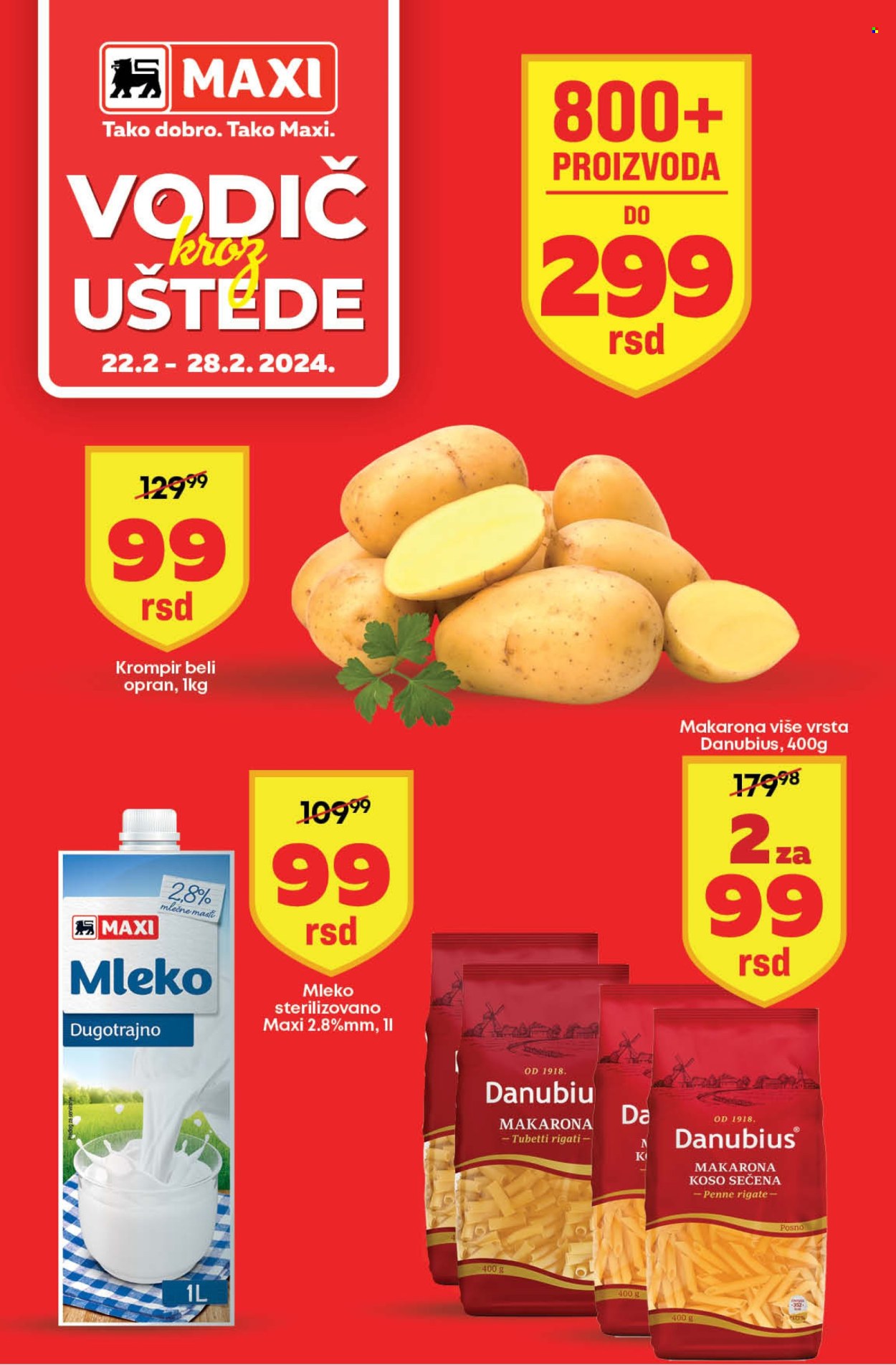 Maxi katalog - 22.02.2024 - 28.02.2024. Stranica 1
