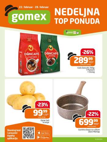 Gomex katalog - 22.02.2024 - 28.02.2024.