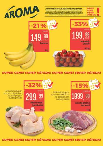 Aroma Market katalog - 22.02.2024 - 25.02.2024.